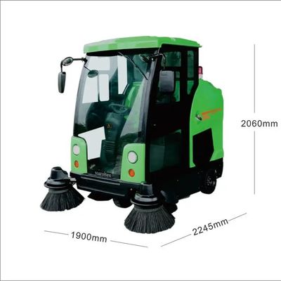 DQS19C Balayeur électrique pour le nettoyage à l'eau froide 14000m2/h Efficacité de travail