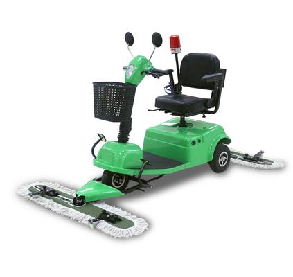 Purificateur de sol à double brosse de 10000 m2/h avec fonction d'auto-nettoyage et de lavage des tapis
