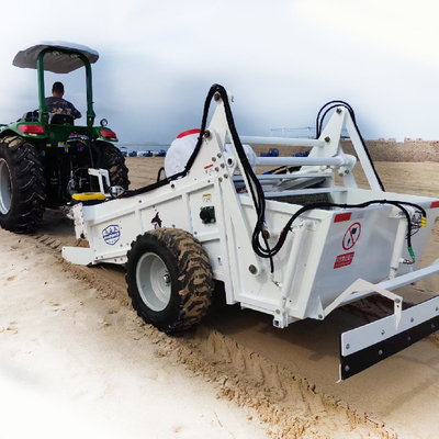 Le nettoyeur de plage pour tracteur de 80 chevaux 2000 rmin Vitesse 20000-30000m'/h