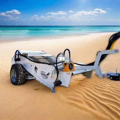 1400 Machine de nettoyage de sable de plage en acier professionnel pour l'industrie et les applications