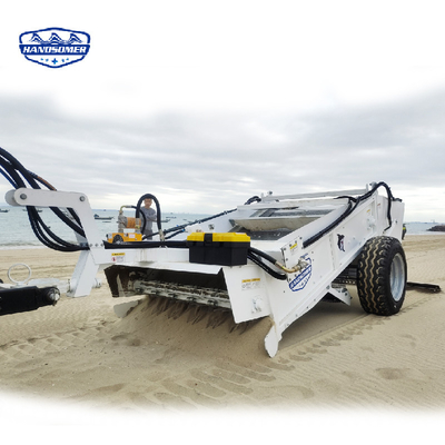 Appareils de nettoyage du sable à grande vitesse pour les chargeurs à roue de roulement en acier inoxydable