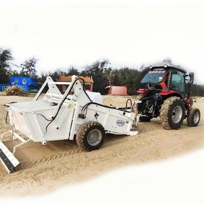 Machine de nettoyage de plage en acier de 80 chevaux pour la maintenance du nettoyage alcalin