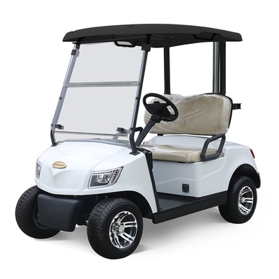 Un chariot de golf à 2 places abordable avec des pneus doux et un fonctionnement facile DC-M2