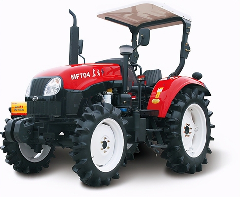 Tracteur agricole compact polyvalent à 4 roues avec 540/720 r/min de puissance de sortie et vitesse d'arbre